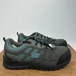 New Womens Skechers For Work Bulklin Lyndale Safety Toe Shoes Sneakers Sz 9 M